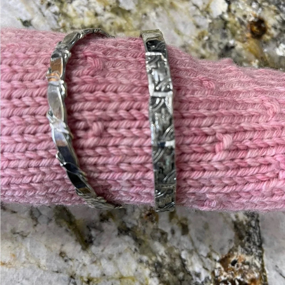 925 Silver Bangles - Picture 3 of 9